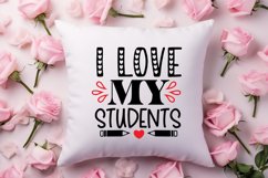 I Love my students SVG Product Image 2