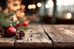 Wooden Background Design, Winter Background PNG Product Image 1