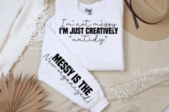 Sarcasm Front and Sleeve Shirt SVG PNG Bundle Product Image 3