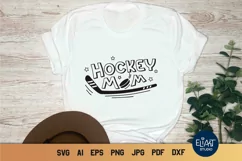 Mom SVG | Hockey Mom SVG | Hockey SVG Stick Product Image 1