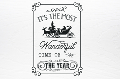 Old Farmhouse Christmas Sign SVG Product Image 2
