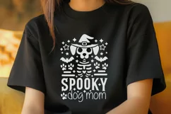 Spooky Dog Mom Svg, Halloween Mom Svg, Halloween Dog Svg. Product Image 3