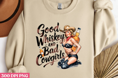 Sassy Pinup Girl Sublimation Bundle PNG Product Image 8