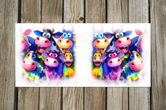 Funny animals | 8 Cartoon Mug sublimation designs, PNG Product Image 2