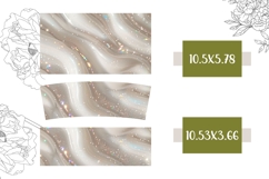 Glitter Tumbler PNG, White 40 Oz Tumbler Sublimation Product Image 2