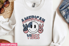American Vibes PNG, Memorial Day Sublimation PNG Product Image 3
