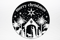Nativity Christmas Ornaments SVG Product Image 2
