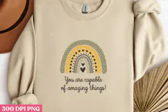 You are capable of amazing things! PNG, Sunflower Sublimati Product Image 2