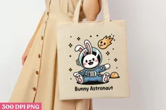Bunny Astronaut PNG, Astronaut Sublimation PNG Product Image 3