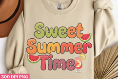 Sweet summer time PNG, Hello Summer Sublimation PNG Product Image 2
