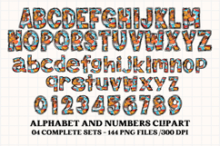 Father’s Day Alphabet clipart, father’s day letters doodle Product Image 2