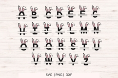 Bunny Ears Monogram SVG Bundle Product Image 2