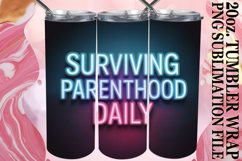 Vibrant colors 20oz tumbler wrap, Sarcastic Quote Product Image 1