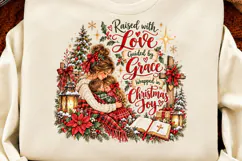 4 Christian Mom Christmas PNG Designs, 4 Faith Based Christm Product Image 2