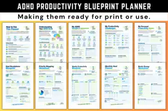 ADHD Productivity Blueprint Planner Product Image 2