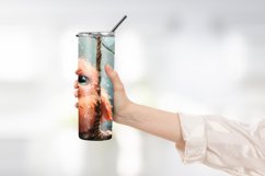Watercolor Birds Tumbler Warp Design Product Image 2