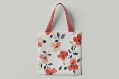 Flower Pattern Digital Paper Product Image 2