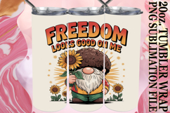 Blissful whispers 20oz tumbler wrap, Juneteenth Product Image 1