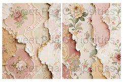 Shabby Chic, Papers, Junk Journal Product Image 2