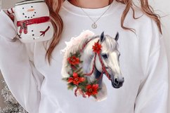 Christmas Horses Clipart, Christmas Horses Clipart Product Image 3
