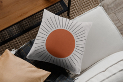 Minimalist Sunburst Modern Embroidery Design Product Image 2