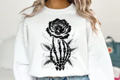 Hand with Flower svg Design | Svg Cut Files | Shirt Svg Product Image 1