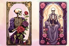 Skeleton Witch Tarot Card Clipart Bundle Product Image 2
