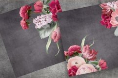 Flowers Scrapbooking Paper | Floral Backgrounds Product Image 3