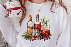 Cozy Christmas Home Clipart Sublimation Product Image 2