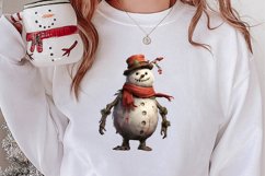 Western Christmas Watercolor Clipart Product Image 2