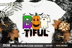 Halloween Sublimation PNG | Boo Tiful PNG Sublimation Product Image 3