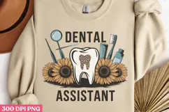 Dental Assistant PNG, Dental Sublimation PNG Product Image 2