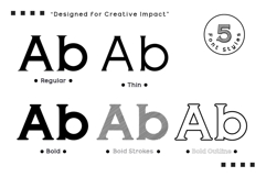 Fox Damian: 5 Font Styles Product Image 2