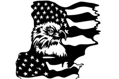 Eagle Svg/Png/Jpg/Ai/Vector birds/Patriotic eagle Product Image 7