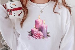 Pink Tis The Season Christmas Sublimation, Christmas Clipart Product Image 2