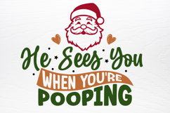 Christmas Toilet Paper SVG Product Image 2