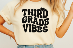 Third Grade Vibes SVG Product Image 1