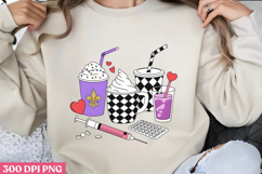 Mardi Gras Sublimation PNG Product Image 1