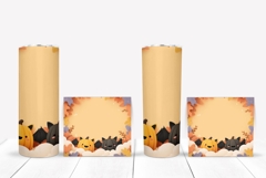 Cute Halloween Tumbler, Pumpkins Tumbler Template Product Image 2