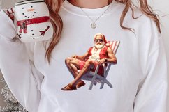 Handsome Santa Claus Clipart, Santa Claus Clipart Product Image 2