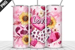 Love Valentine&#039;s Day Tumbler Design | Valentine Tumbler Wrap Product Image 1