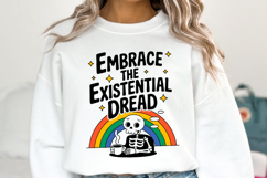 Embrace the Existential Dread Svg | Shirt Svg Product Image 1