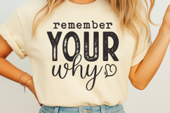 Remember Your Why SVG Product Image 1