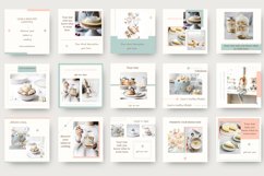 Food instagram templates for Canva. Nutrition Instagram Tem Product Image 2