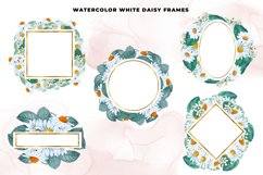 Watercolor Daisy Frames Product Image 3