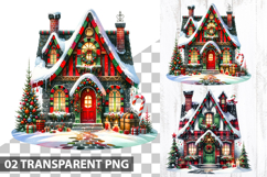 Christmas Sublimation Clipart Bundle - Christmas PNG files Product Image 3