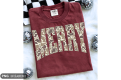 Camo Christmas PNG | Camouflage Merry Christmas PNG Product Image 1