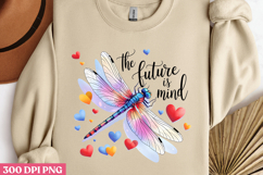 The future is mind PNG, Motivational Sublimation Product Image 2