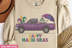 Happy Mardi Gras PNG, Mardi Gras Sublimation PNG Product Image 2
