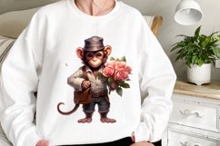 Romantic Gentleman Animal Sublimation Product Image 1